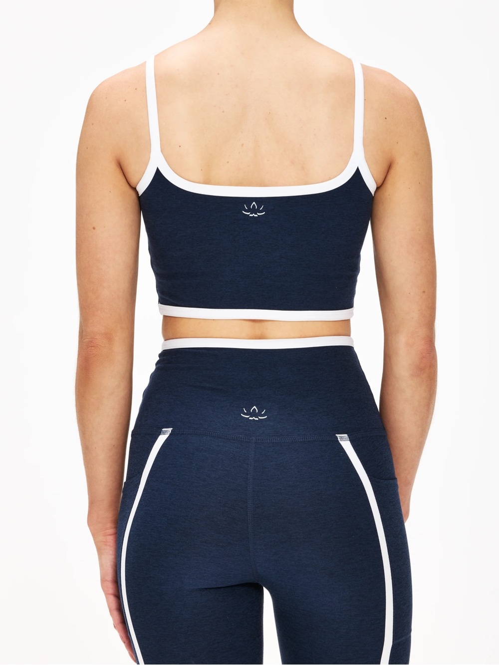 Beyond Yoga Spacedye New Moves Two Piece Set - Nocturnal Navy/Cloud White